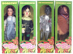 "WIZARD OF OZ" LARGE MEGO DOLLS BOXED SET.