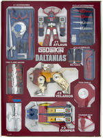 "DALTANIAS GODAIKIN" BOXED BANDAI TOY.