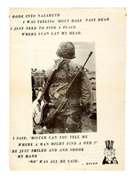 BOB DYLAN ANTI-VIETNAM POSTER.