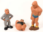 WRESTLING SITUATION "RITTGERS" FIGURE SET.