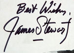 "BEST WISHES JAMES STEWART" VINTAGE SIGNED "LIFE" MAGAZINE.