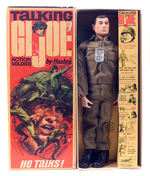 "TALKING G.I. JOE" BOXED ACTION FIGURE.