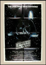 "STAR WARS - THE EMPIRE STRIKES BACK" ONE-SHEET ADVANCE MOVIE POSTER.