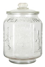 "PLANTERS PENNANT 5¢ SALTED PEANUTS" STORE JAR.