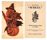 "HALLOWEEN QUIZ/WITCH FORTUNE GAME" PAIR.