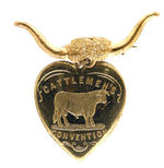 "CATTLEMAN'S CONVENTION" WITH LONGHORN HANGER.