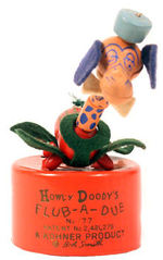 "HOWDY DOODY FLUB-A-DUB" PUSH BUTTON PUPPET.