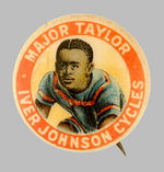 FAMOUS BLACK CYCLIST PROMOTES "IVER JOHNSON CYCLES."