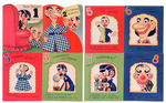 "FOODINI SERIES" BIRTHDAY CARDS PROBABLE SET.