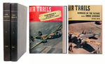 "AIR TRAILS" AVIATION MAGAZINE BOUND VOLUMES 1940-1941.