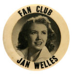 RARE BUTTON FOR ARTHUR GODFREY'S 1950s TV (LESBIAN) STARDUST GIRL.