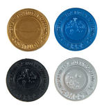 "SPACE PATROL" COINS.