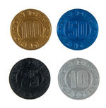 "SPACE PATROL" COINS.