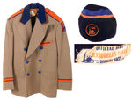 1940 NYWF OFFICIAL MENS EMPLOYEE JACKET WITH HAT.