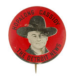 "HOPALONG CASSIDY THE DETROIT NEWS."