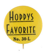 RARE HOPALONG CASSIDY BUTTON.