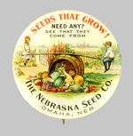 "THE NEBRASKA SEED CO." CHOICE COLOR RARITY.