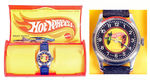 "HOT WHEELS" WRISTWATCH IN CASE.