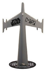 STAR WARS NECKLACE STORE DISPLAY SPINNER RACK WITH NECKLACE/CHARM BRACELET.