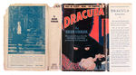 "DRACULA"  HARDCOVER BOOK WITH DUST JACKET.