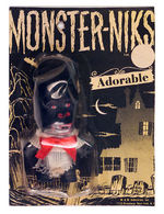 "MONSTER-NIKS" KING KONG-LIKE CARDED FIGURE.