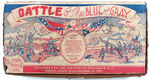 "MARX BATTLE OF THE BLUE AND GRAY" CIVIL WAR PLAYSET.