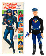 "CAPTAIN ACTION" BOXED ACTION FIGURE.