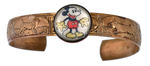 RARE 1930s MICKEY BANGLE BRACELET.