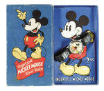 "INGERSOLL MICKEY MOUSE WRISTWATCH" IN 1935 BOX VERSION.