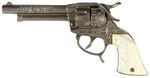 “GENE AUTRY” DIE-CAST CAP GUN BY LESLIE HENRY.