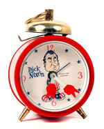 "DICK NIXON/PEACE TIME COMPANY" MINIATURE ALARM CLOCK.