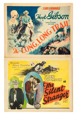 WESTERN TITLE CARD PAIR.