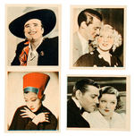 MOVIE RELATED CIGARETTE CARD SETS.