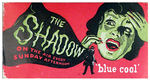 THE SHADOW BLUE COAL STICKER.