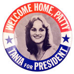 PATTY HEARST SATIRICAL FOR PRESIDENT.