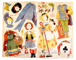 “SHIRLEY TEMPLE PAPER DOLLS IN MASQUERADE COSTUMES” BOOK.
