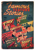 “FAMOUS FEATURE STORIES #1” COMIC BOOK.