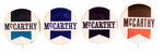 McCARTHY LARGER SIZE EMBLEM VARIETIES.