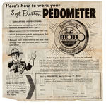 "SGT. PRESTON PEDOMETER" BOXED PREMIUM.