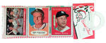 CHRISTMAS RACK PACK W/12 TOPPS 1961 CARDS.