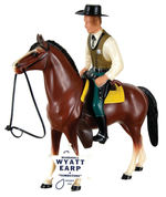 WYATT EARP/HUGH O'BRIEN FULL SIZED HARTLAND FIGURE WITH TAG.