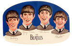 "THE BEATLES" CAKE DECORATION.