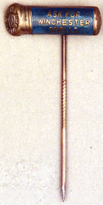 WINCHESTER SHELL STICKPIN.