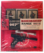 LARGE "JAMES BOND SECRET AGENT 007 MARKSMANSHIP RANGE TARGET SET."