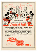 MICKEY MOUSE DAIRY PROMOTION MAGAZINE VOL. 2, NO. 12.
