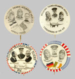 TRANS-ATLANTIC HEROES 1928 FOUR DIFFERENT.