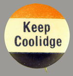 "KEEP COOLIDGE" SLOGAN.