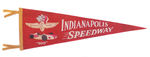 "INDIANAPOLIS 500 SPEEDWAY" FELT PENNANT.