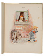 "SKIPPY BY PERCY L. CROSBY" 1925 REPRINT BOOK WITH COLOR PLATES.