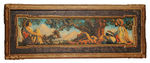 MAXFIELD PARRISH "THE RUBAIYAT"  PRINT IN ORIGINAL FRAME.